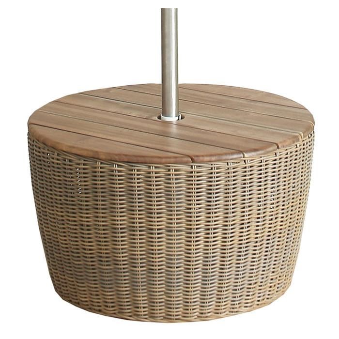 Picture of RATTAN UMBRELLA BASE TABLE