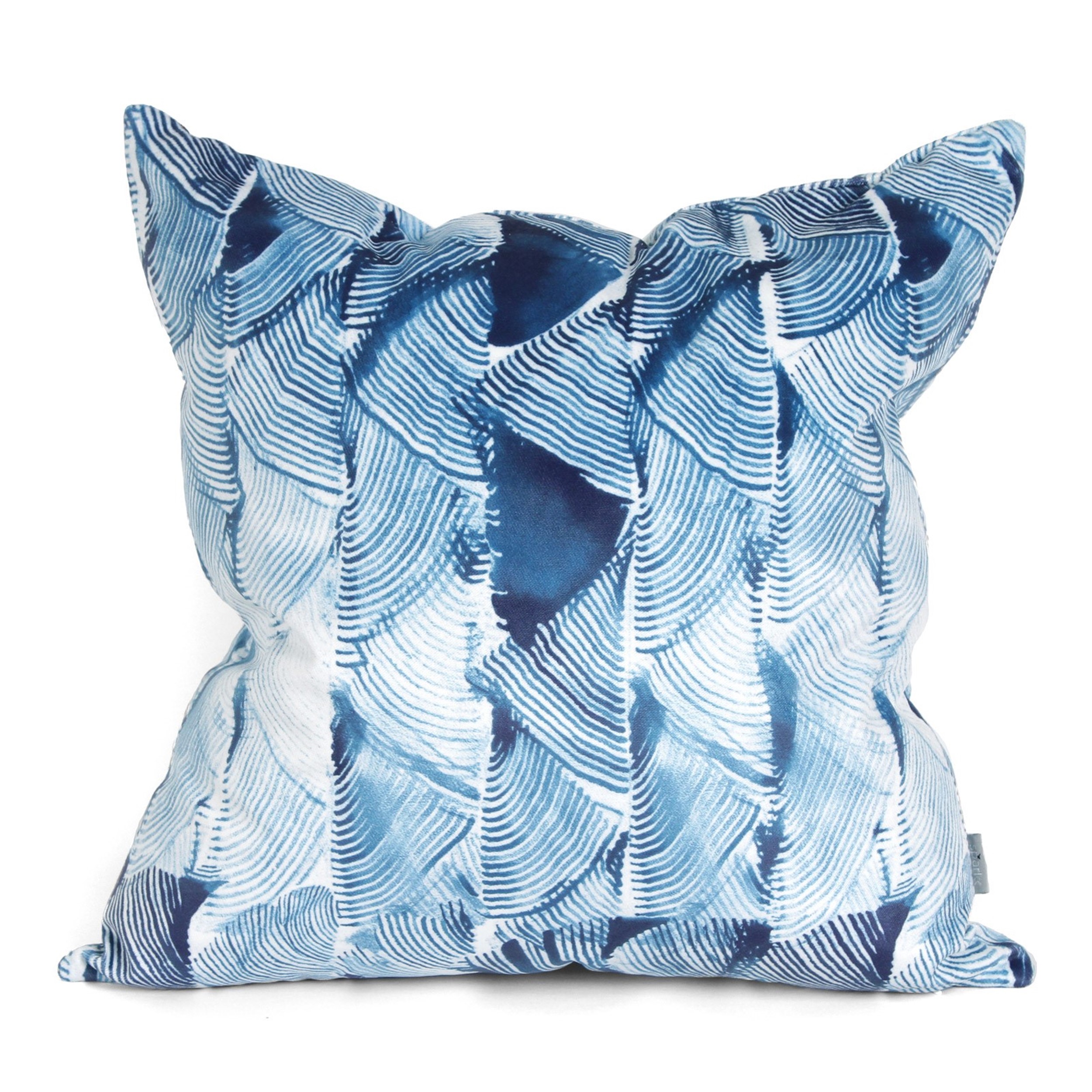 Picture of Tassel Fern Cushion Cover - Indigo