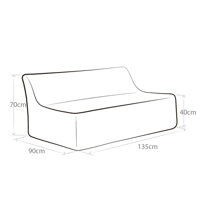 Picture of Double Modular Sofa Bean Bag